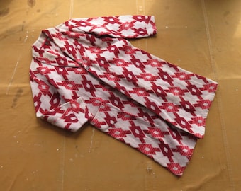 Kleine 40er Jahre Esmond Blanket Robe / Baumwolle Herren Bademantel 1930er 1940er Jahre Beacon Style