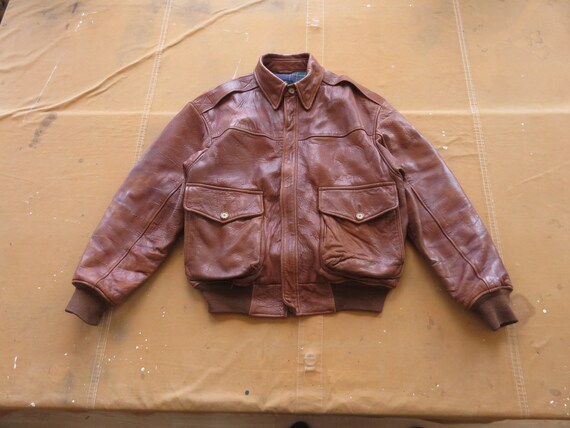 ジャケット・アウター 90s A-2 leather flight jacket 90s a2 flight leather jacket