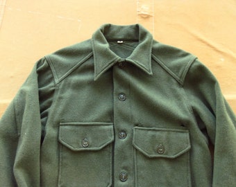 XS / Small 50s US Army Wool Shirt / Field Shirt Military