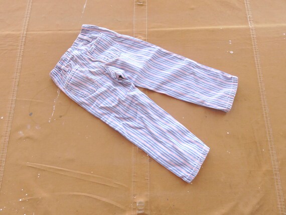 Children's 80s Lee Striped Jeans / 20 21 Waist 19… - image 8