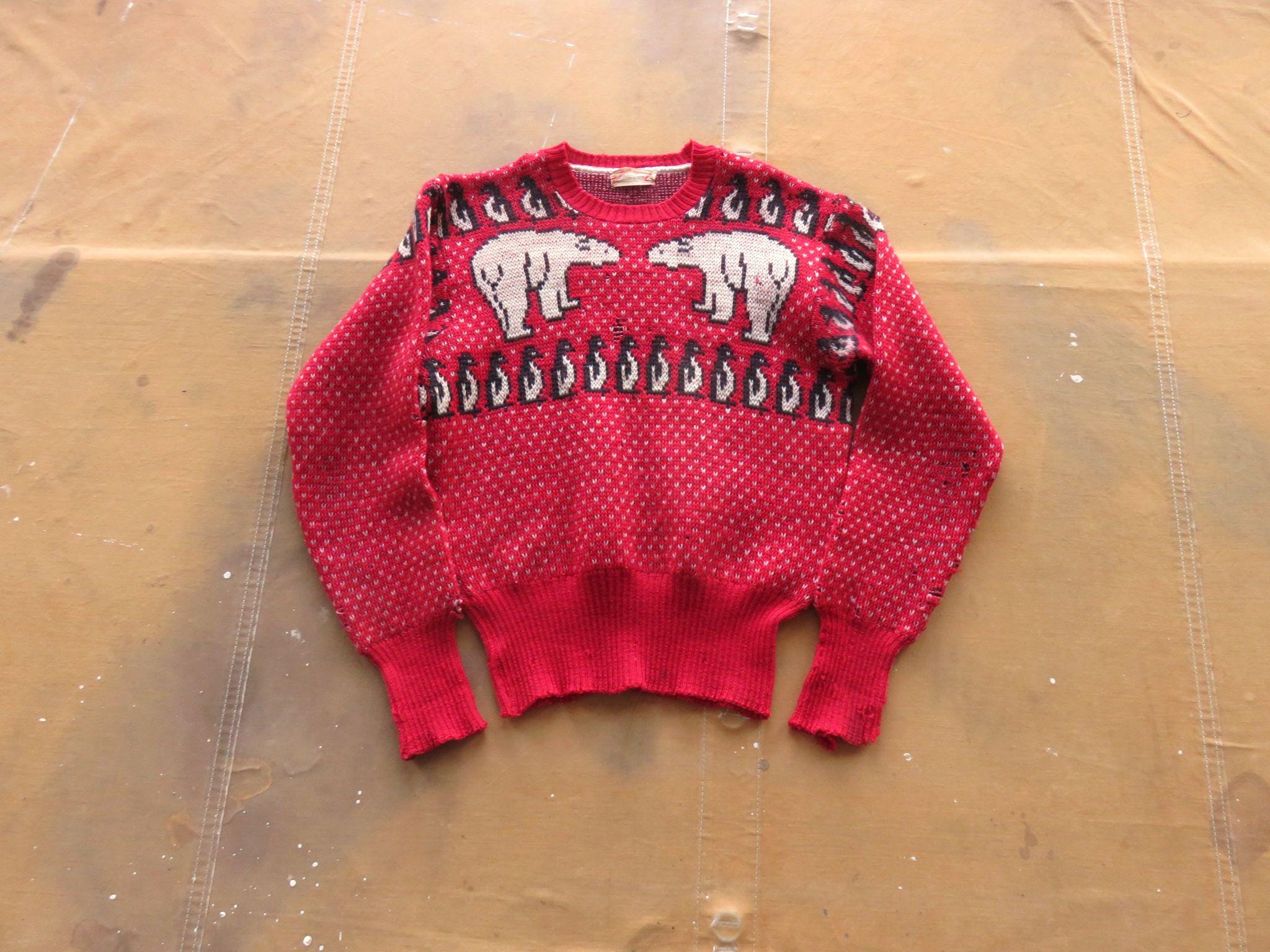 40s~50s Jantzen polar bear ウールニット 40s~50s Jantzen polar bear ウールニット Jantzen Wool