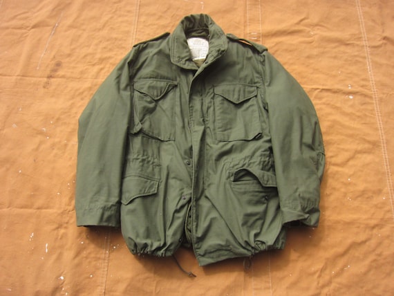 Large 70s Alpha Industries US Army M-65 Field Jack