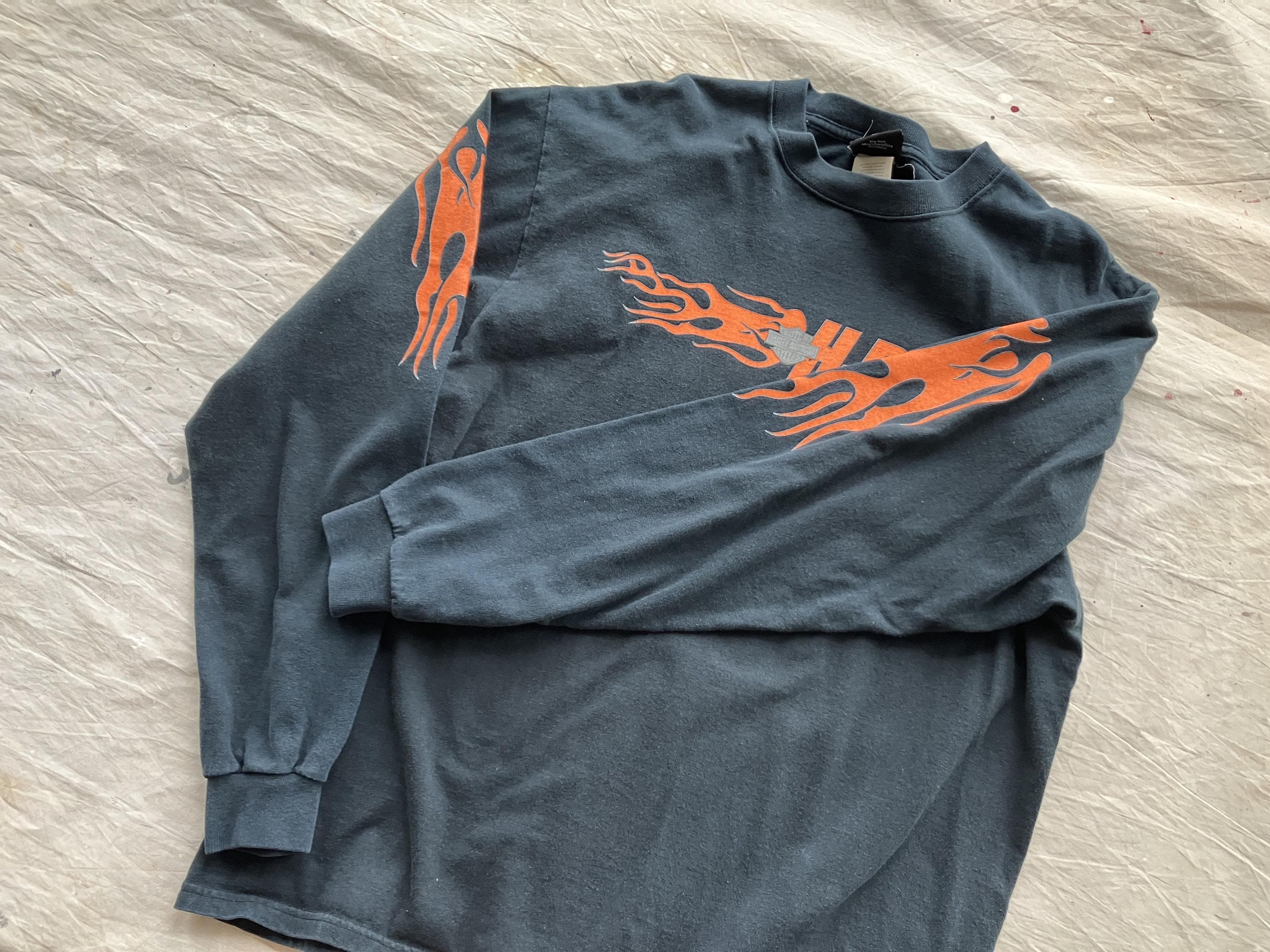 Large 00s Harley Davidson Long Sleeve T-shirt / Y2K St Paul MN