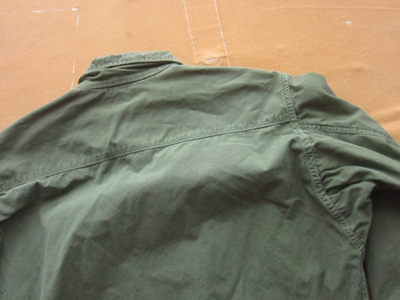 Small / Medium 60s US Army Poplin Cotton Jungle J… - image 10