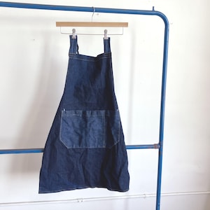 VINTAGE DENIM APRON ② 1940s Denim Apron - Etsy