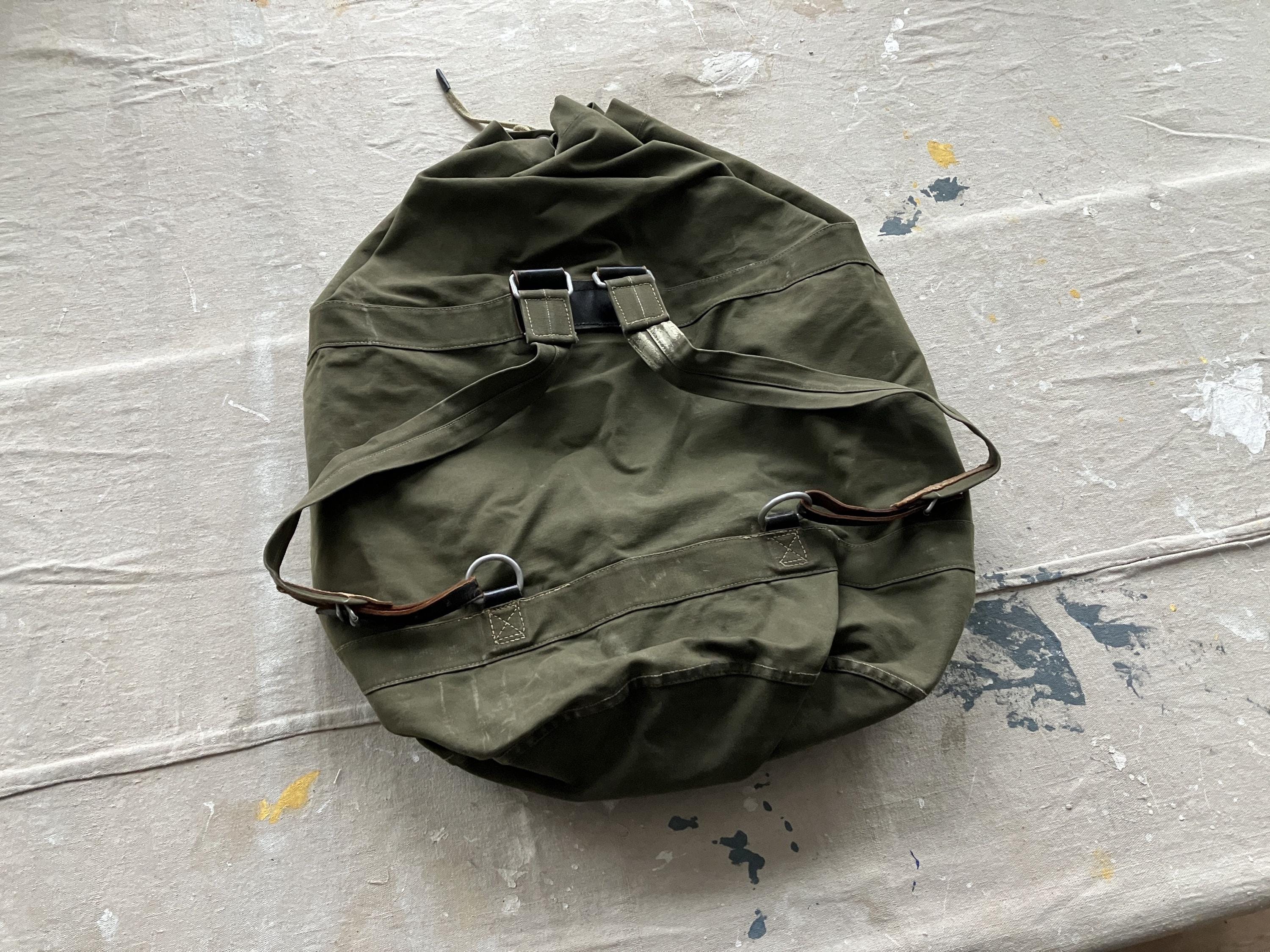 ♦️当時物 ダッフルバック ポンサック ヴィンテージ ボーイスカウト バック Mid 20th c, 