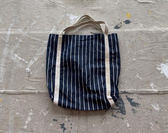 Vintage 60s / 70s US Army Painted Duffel Bag / Sea Bag