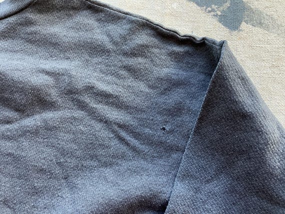 Small / Medium 70s / 80s Faded Black Glam Stars S… - image 10