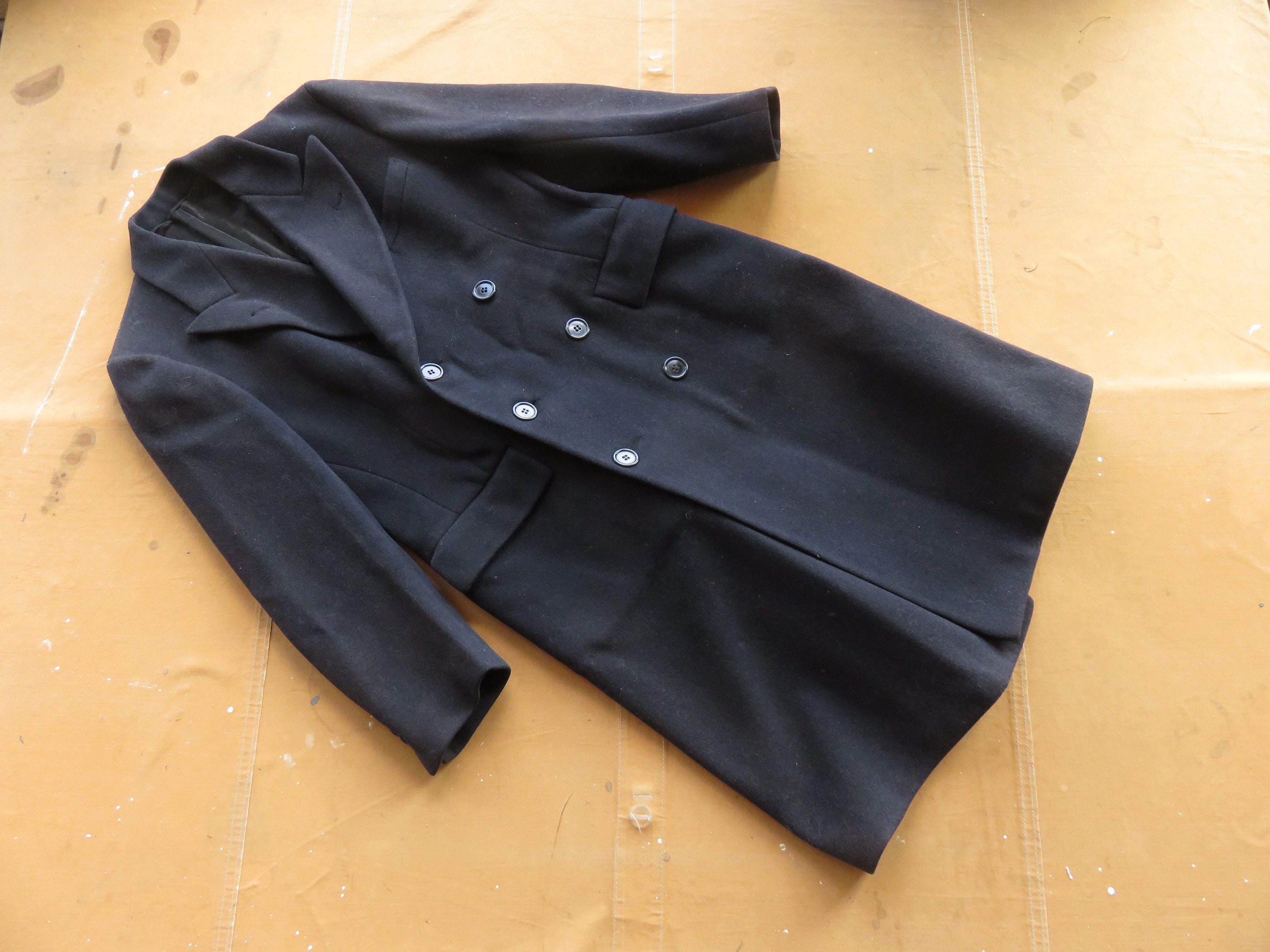 Cavalry Twill Varsity Jacket Black - Mens Clothing from