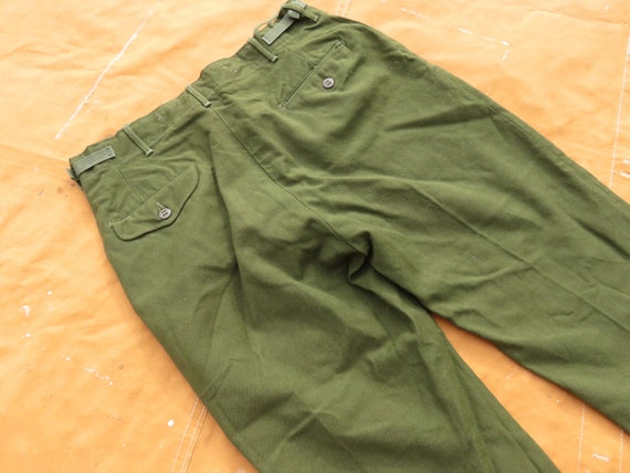 US ARMY M-1951 WOOL TROUSERS Vintage