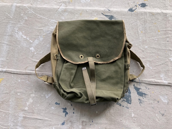 Vintage military canvas backpack - Gem