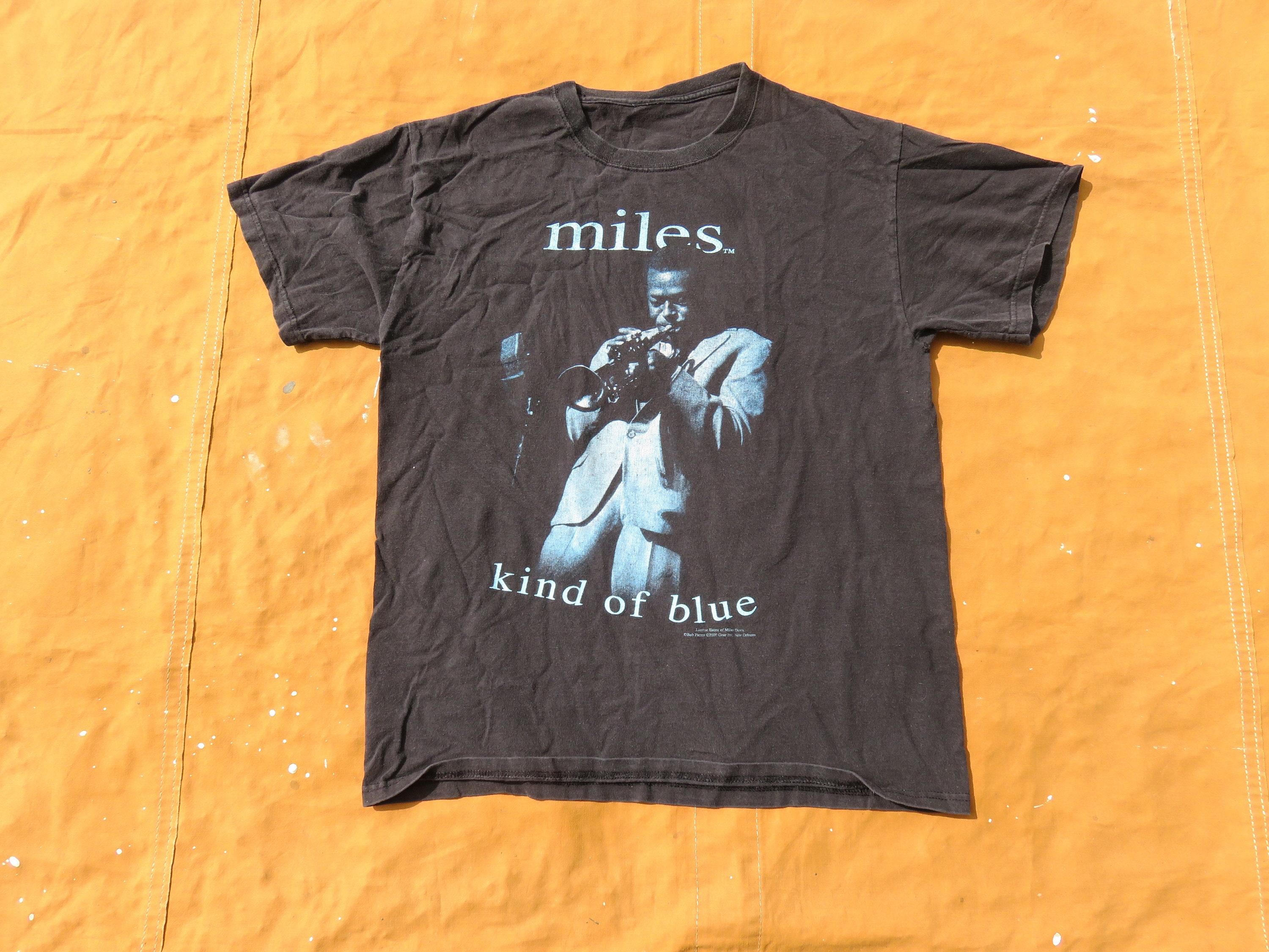 00sヴィンテージ｜Miles Davis／Kind of Blue Tシャツ-