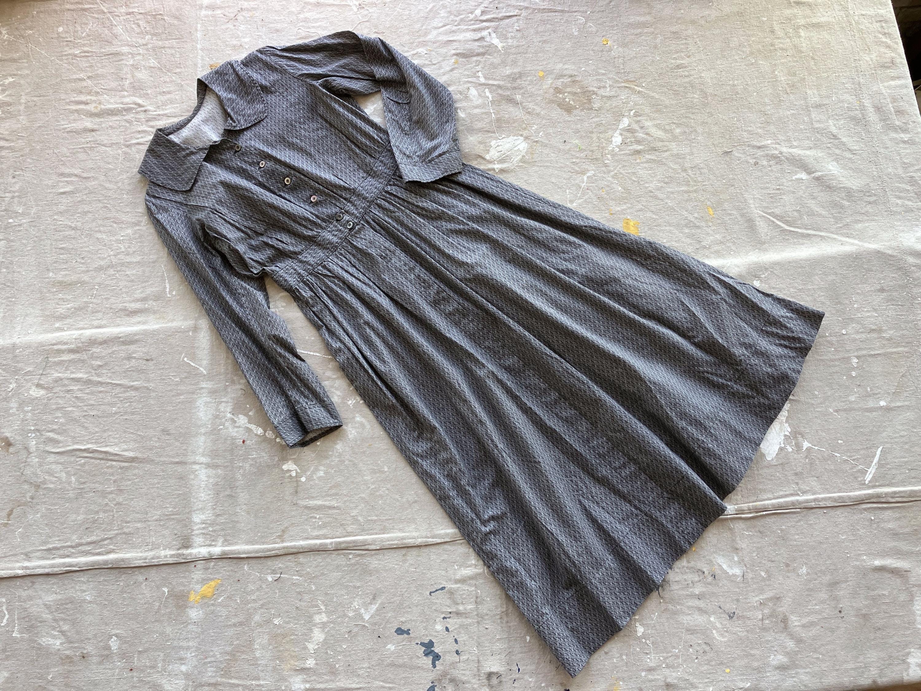 1910s Calico Dress - Etsy 1910s Calico Dress - Etsy