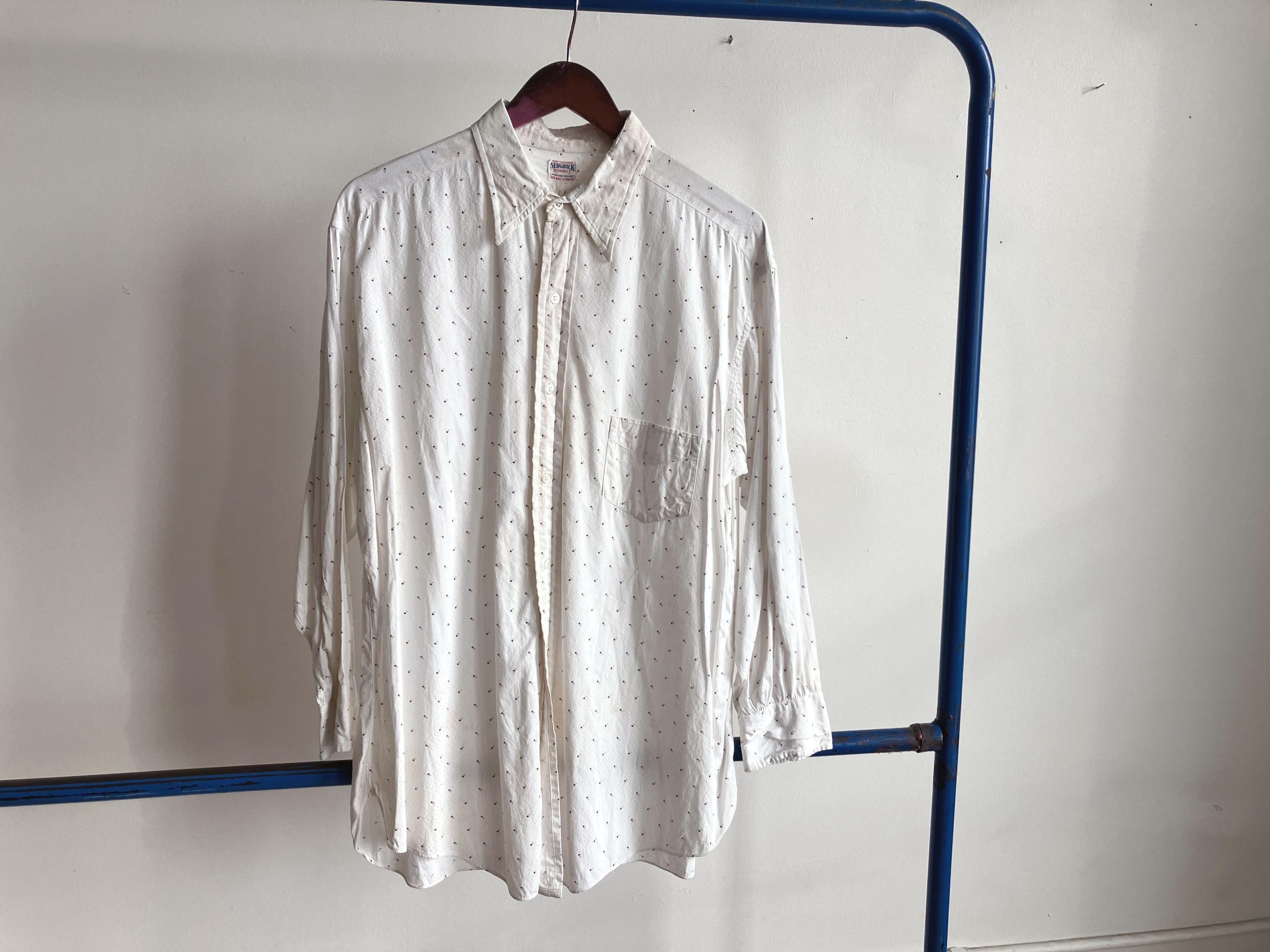 1940s Mens Dress Shirt - Etsy UK