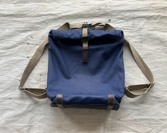 Vintage 60s / 70s US Army Painted Duffel Bag / Sea Bag