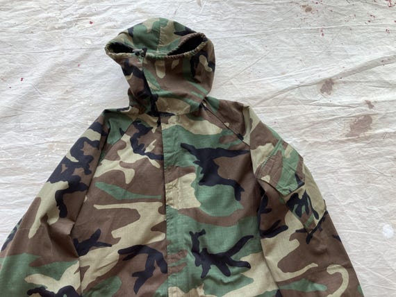 ジャケット・アウター 00s archive GmbH camouflage blouson US Military Issue Vintage 1989 M65 Woodland Camo Field