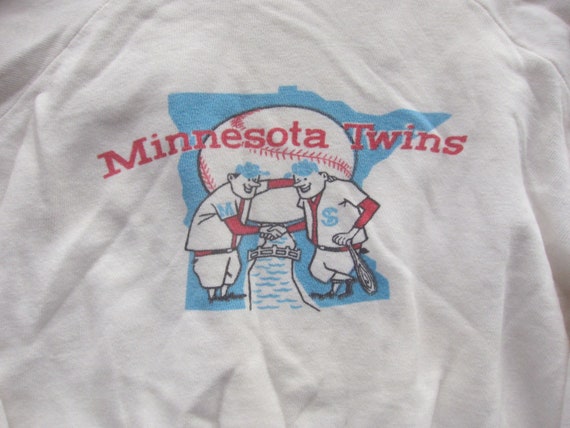 XS / Small 60s Minnesota Twins Cotton Sweatshirt … - image 4