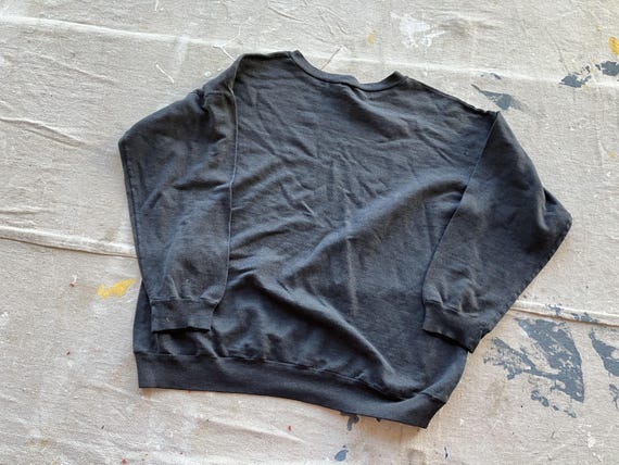 Small / Medium 70s / 80s Faded Black Glam Stars S… - image 8