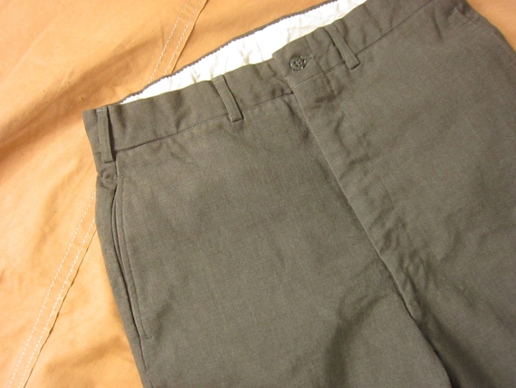 32 x 28 50s US Army Wool Uniform Trousers / 1950s… - image 2