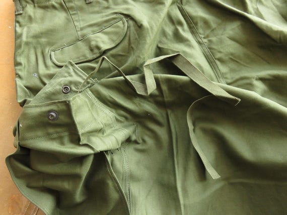 XL / 39 to 43 Waist 50s US Army M-51 Cargo Pants / Field