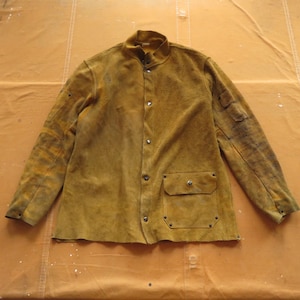 Suede Welding Jacket - Etsy