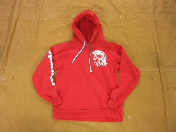 XS / Small 80s Spartans Athletic Hoodie / Hooded S