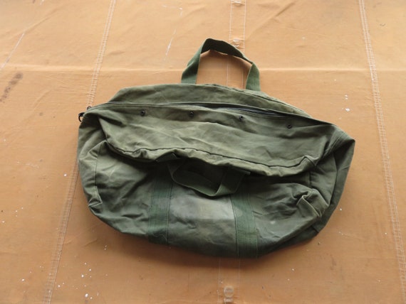 Vintage 90s US Air Force Aviators Kit Bag / Army … - image 1