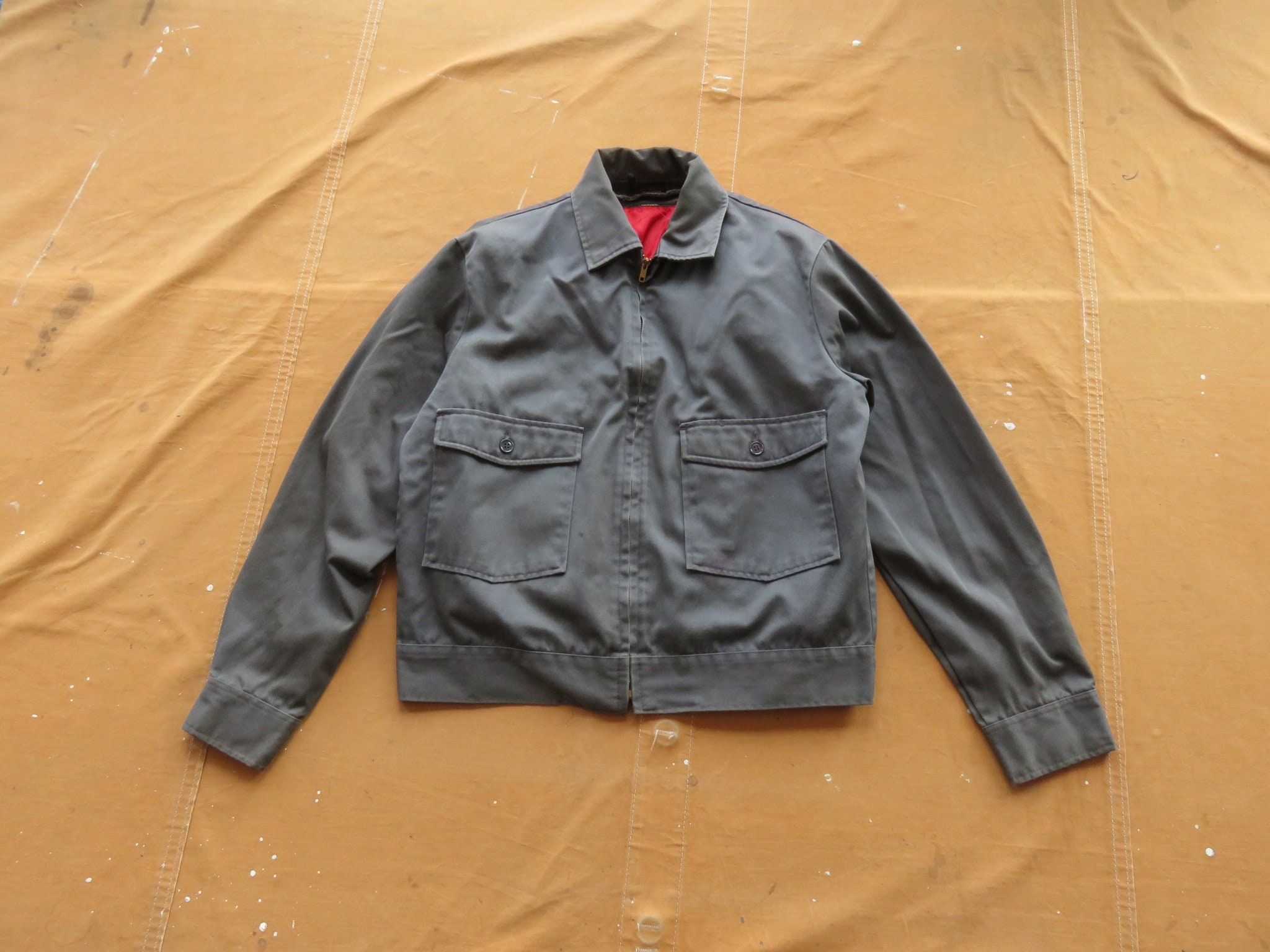 Small / Medium 70s Lee Chetopa Twill Two Pocket Work Jacket
