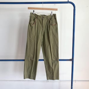 1950s Army Chino Pants - Etsy