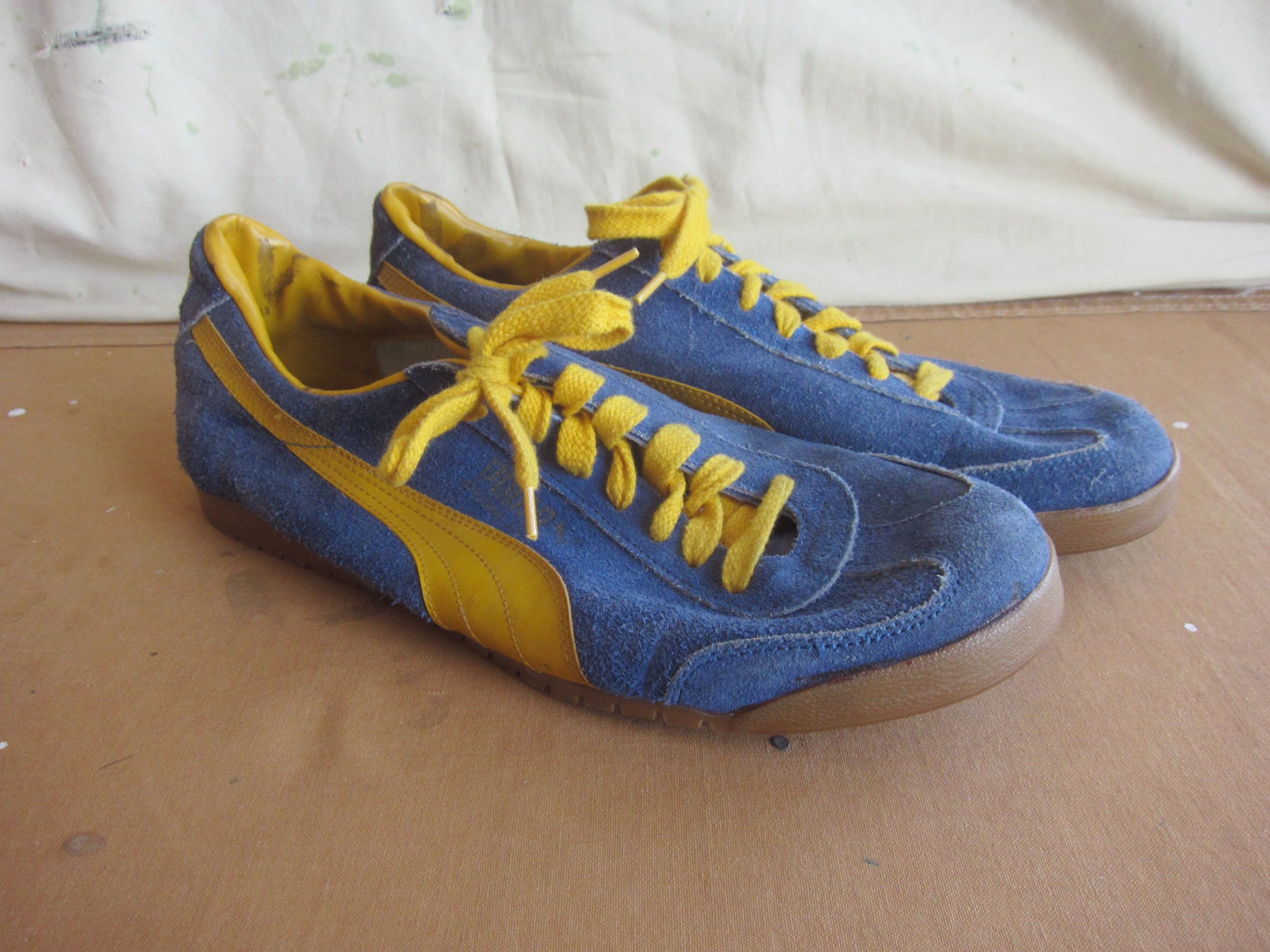 スエード 超希少 70s Vintage Puma sport sude shoes としがある