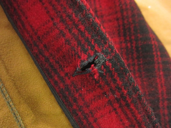 Large 40s Woolrich Buffalo Plaid Hunting Jacket /… - image 7