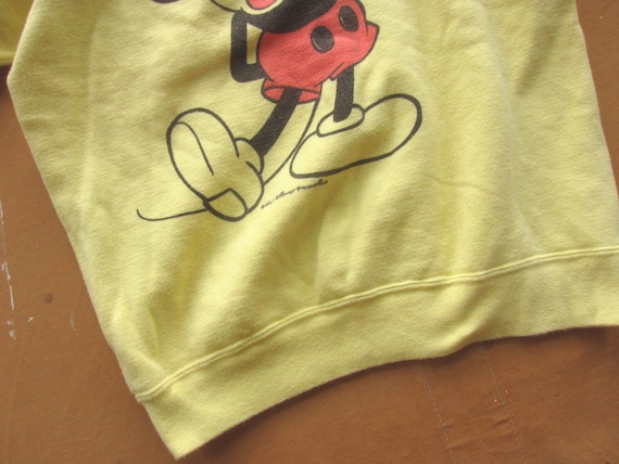 XS / Small 60s / 70s Mickey Mouse Short Sleeve Sw… - image 4