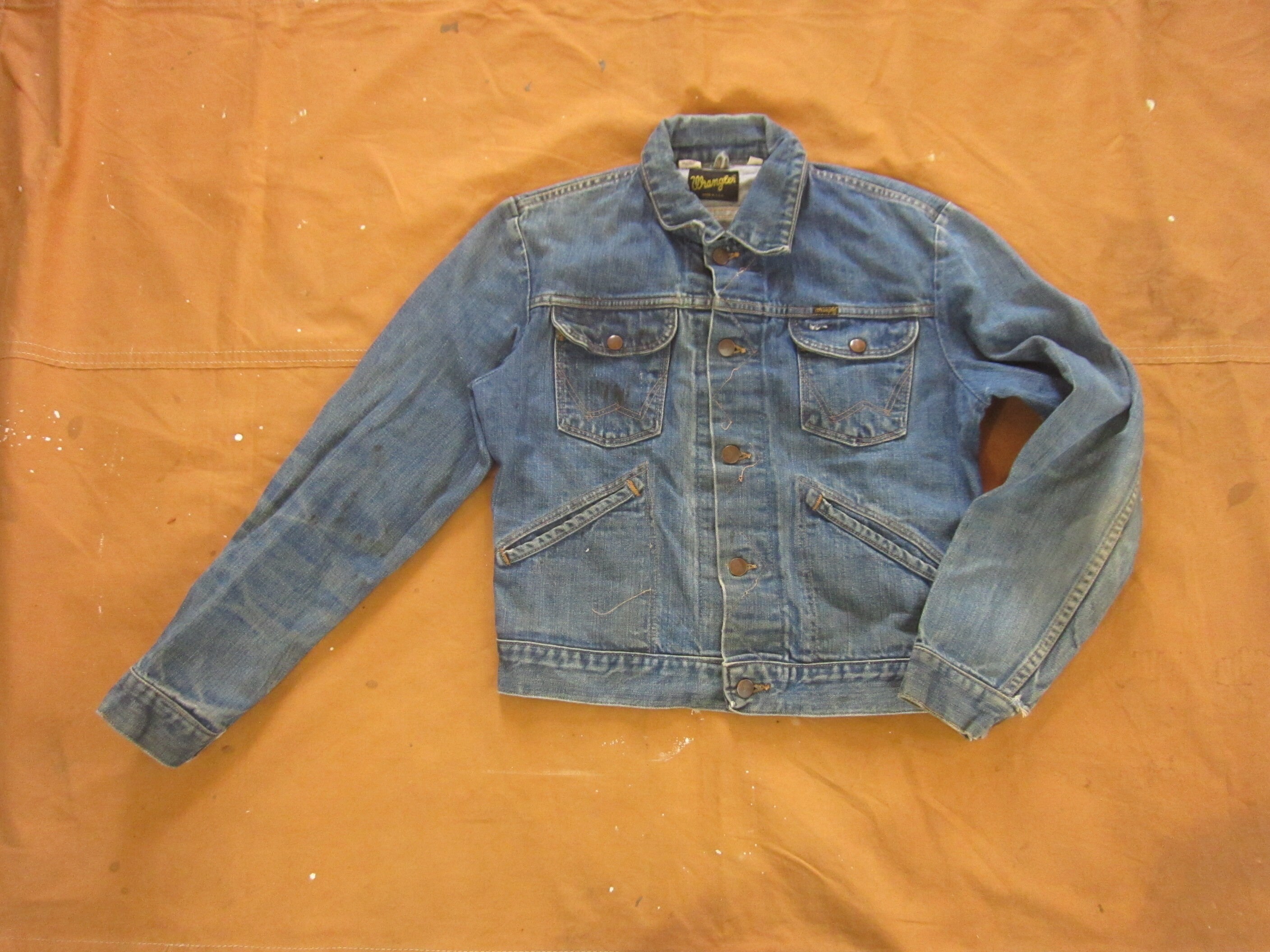 Size 38 70s Wrangler Jean Jacket 
