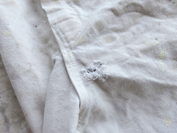 36 x 30 Dickies Painter's Pants / White Cotton Ca… - image 5