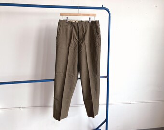 35 X 26 50s US Army Wool Field Trousers / M-1951, M51 M-51
