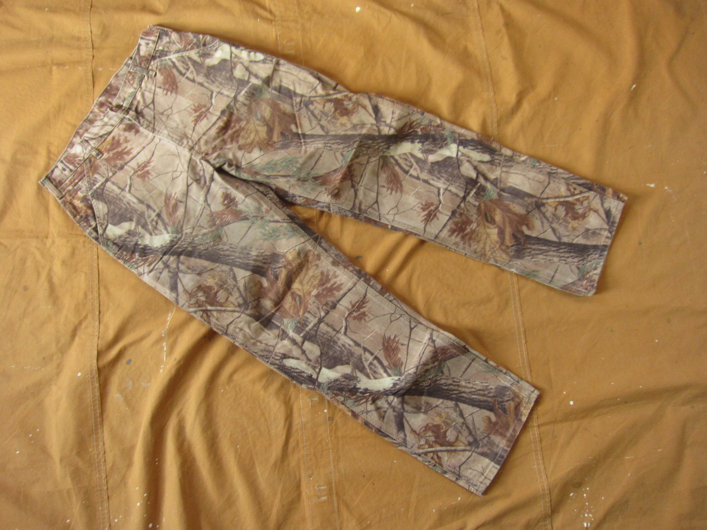 Carhartt realtree camo duck cotton deals pant