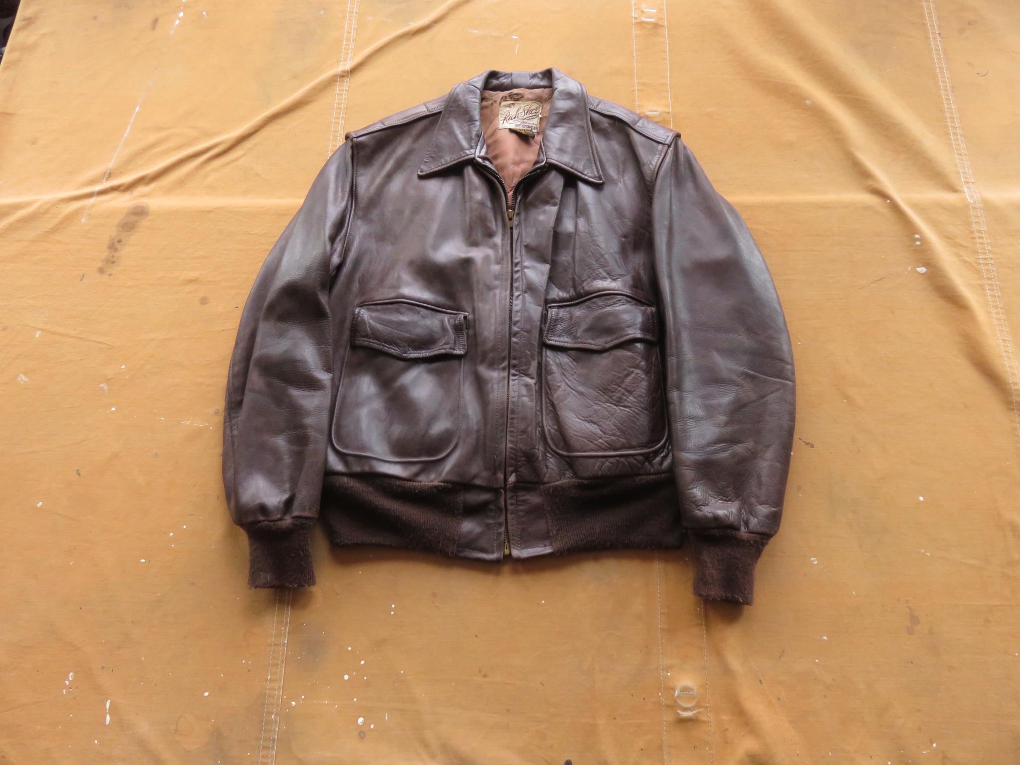 50s Bomber Jacket Leather - Etsy 50s Bomber Jacket Leather - Etsy