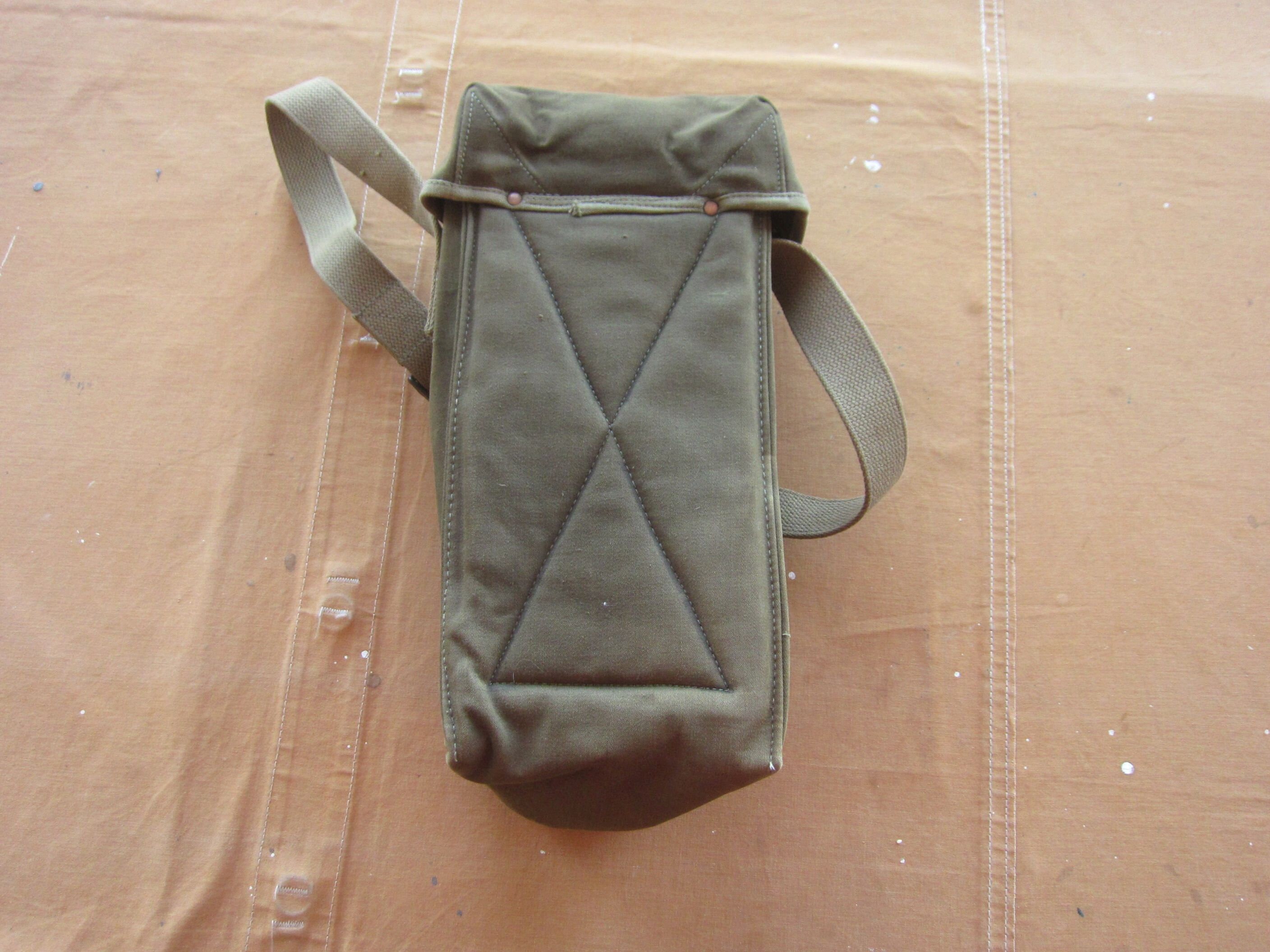 Vintage 1940s WWII Era Canvas Field Bag Backpack Rucksack