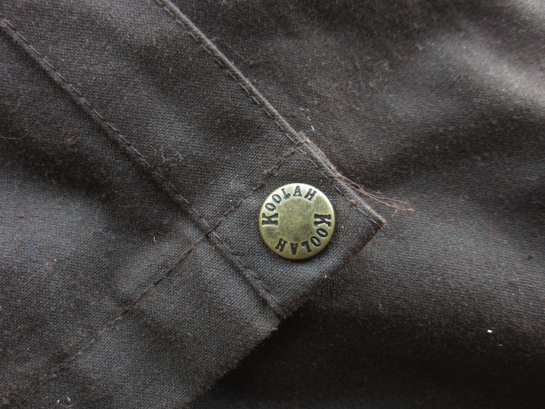 XXL 90s Waxed Cotton Jacket / Oilskin Tin Cloth Duster Etsy