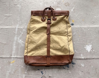 バッグ us, vintage, seabag, 60s 70s 80s Vintage 60s / 70s US Army Painted Duffel Bag / Sea Bag