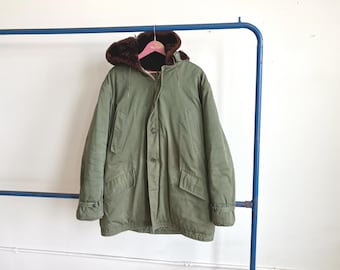 XL Vintage 60s 70s Men's Civilian B-9 Land N Lakes Outerwear