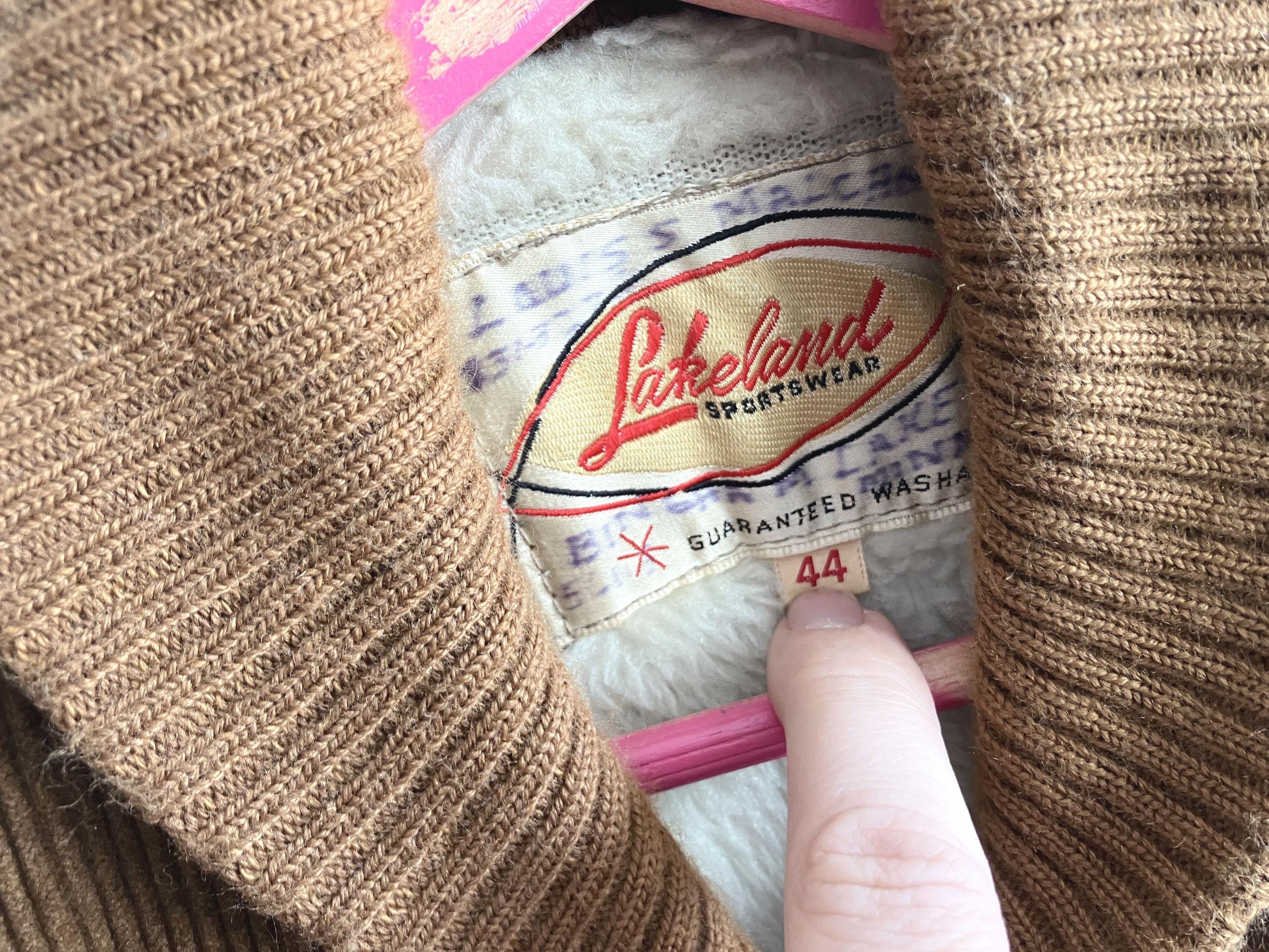 Large 60s Lakeland Corduroy Car Coat / Pharaoh Clicker Jacket
