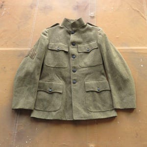 XS 10s US Army Wool Doughboy Uniform Military WW1 WWI Tunic Four