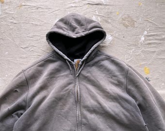 ジャケット・アウター carhartt zip up hoodie damagedone ジャケット・アウター carhartt zip up hoodie damagedone