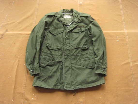 Small 60s US Army M-51 Field Jacket / Aluminum Zi… - image 1