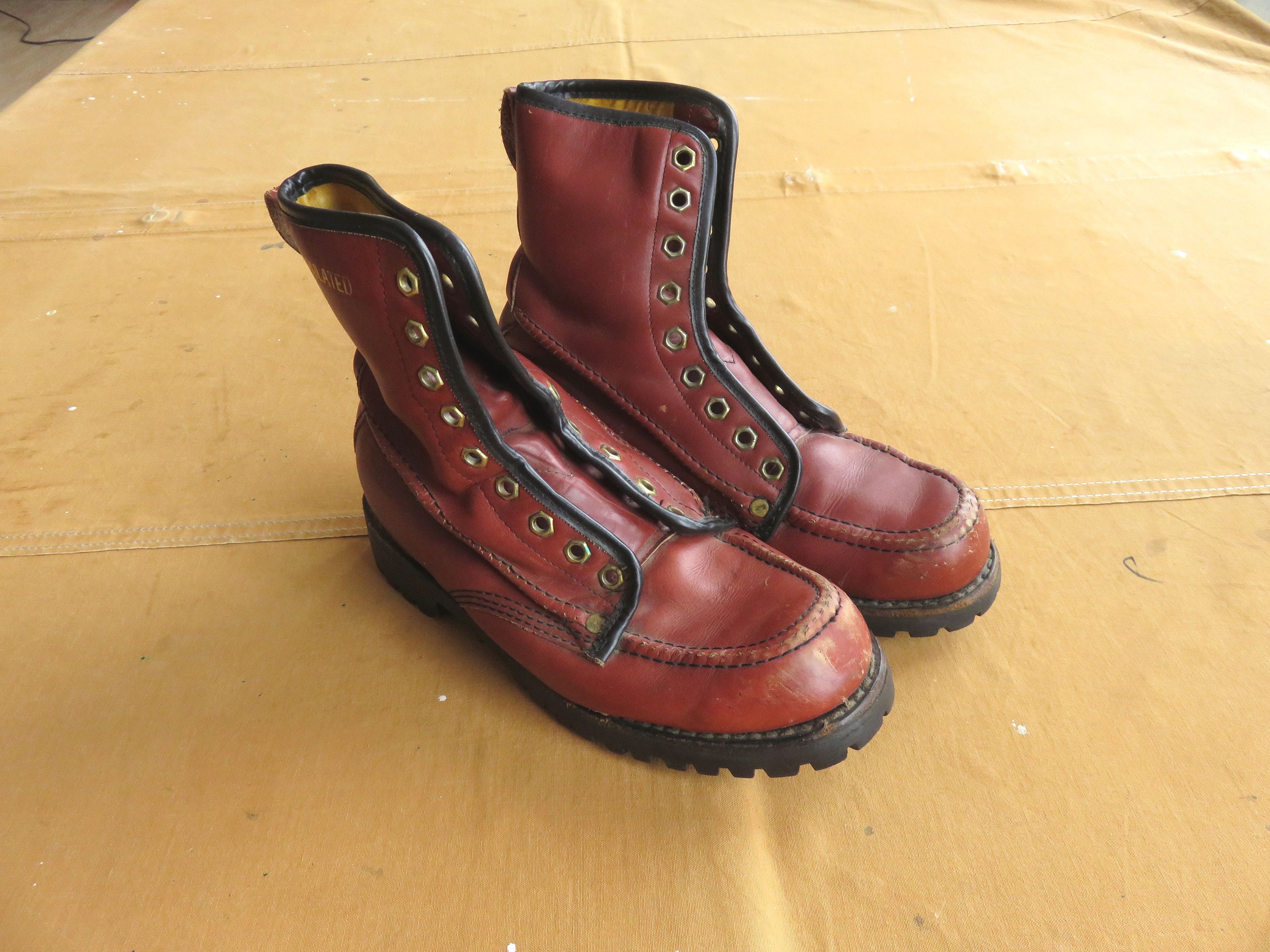 靴 redwing 08176-040_E Moc-toe / Lug-sole 8146 Roughneck Moc Toe Briar Oil Slick – Red Wing Amsterdam