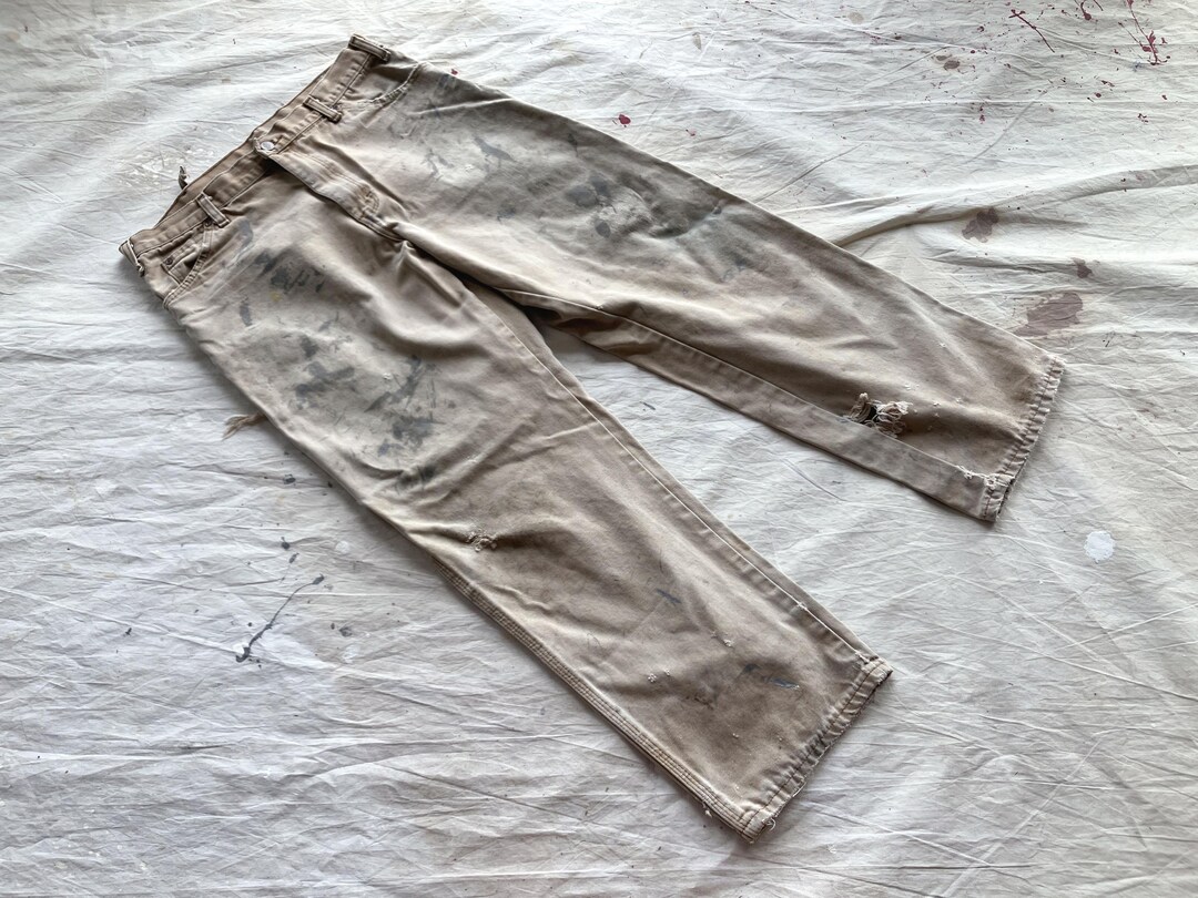 90s〜 Old Dickies 生成り Painter Pants Vintage Dickies Painter Pants 40x32, New Old Stock Made in USA - Etsy