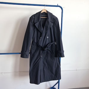 Balmacaan Coat Men Navy - Etsy