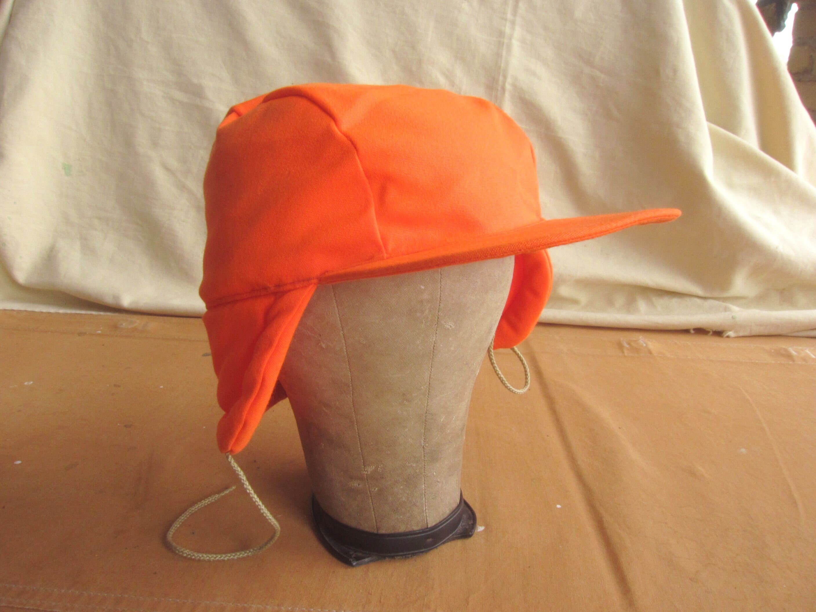 Orange winter hunting hat new arrivals