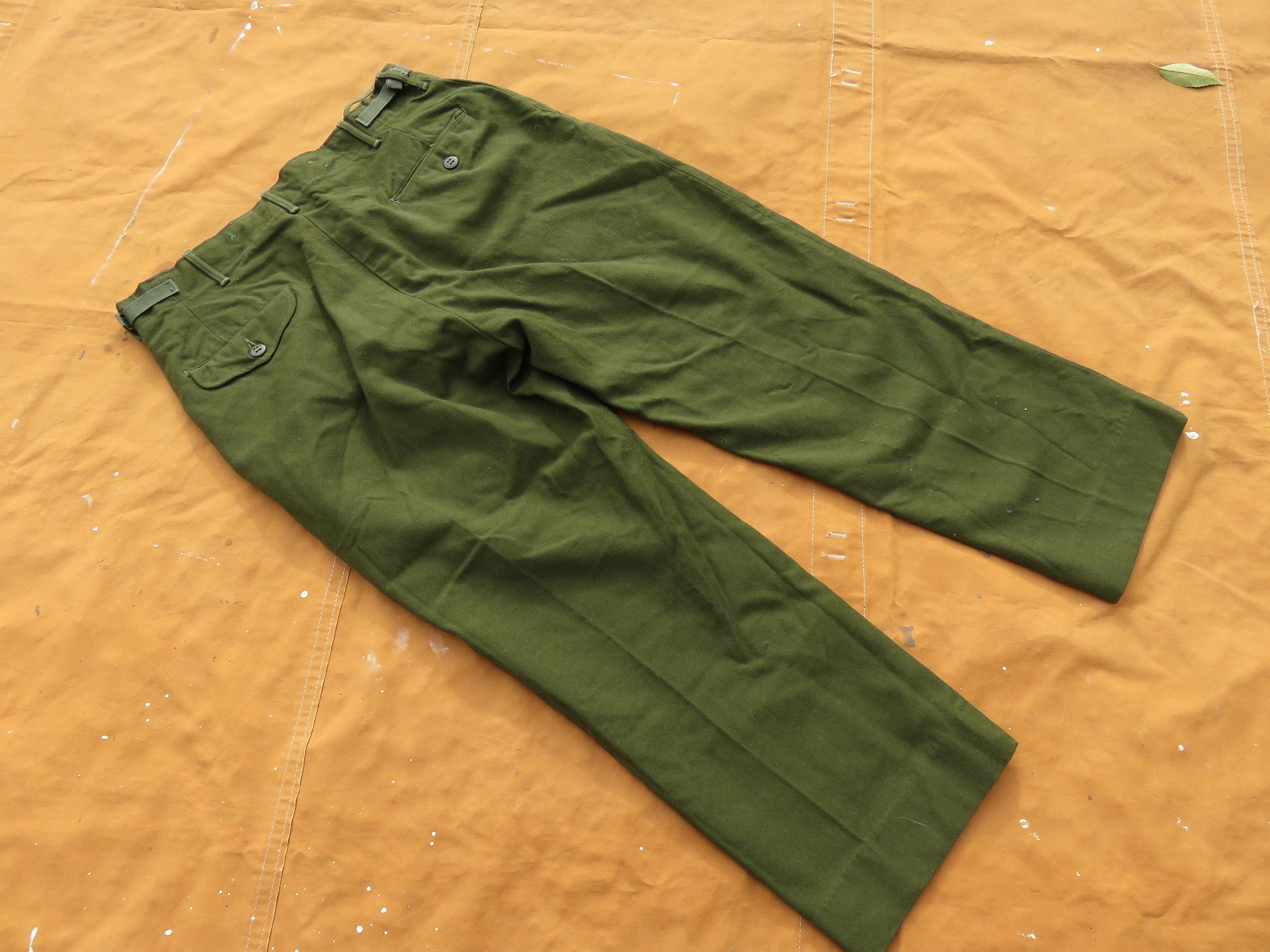 50s  US Military M-1951  Field Pants M-R